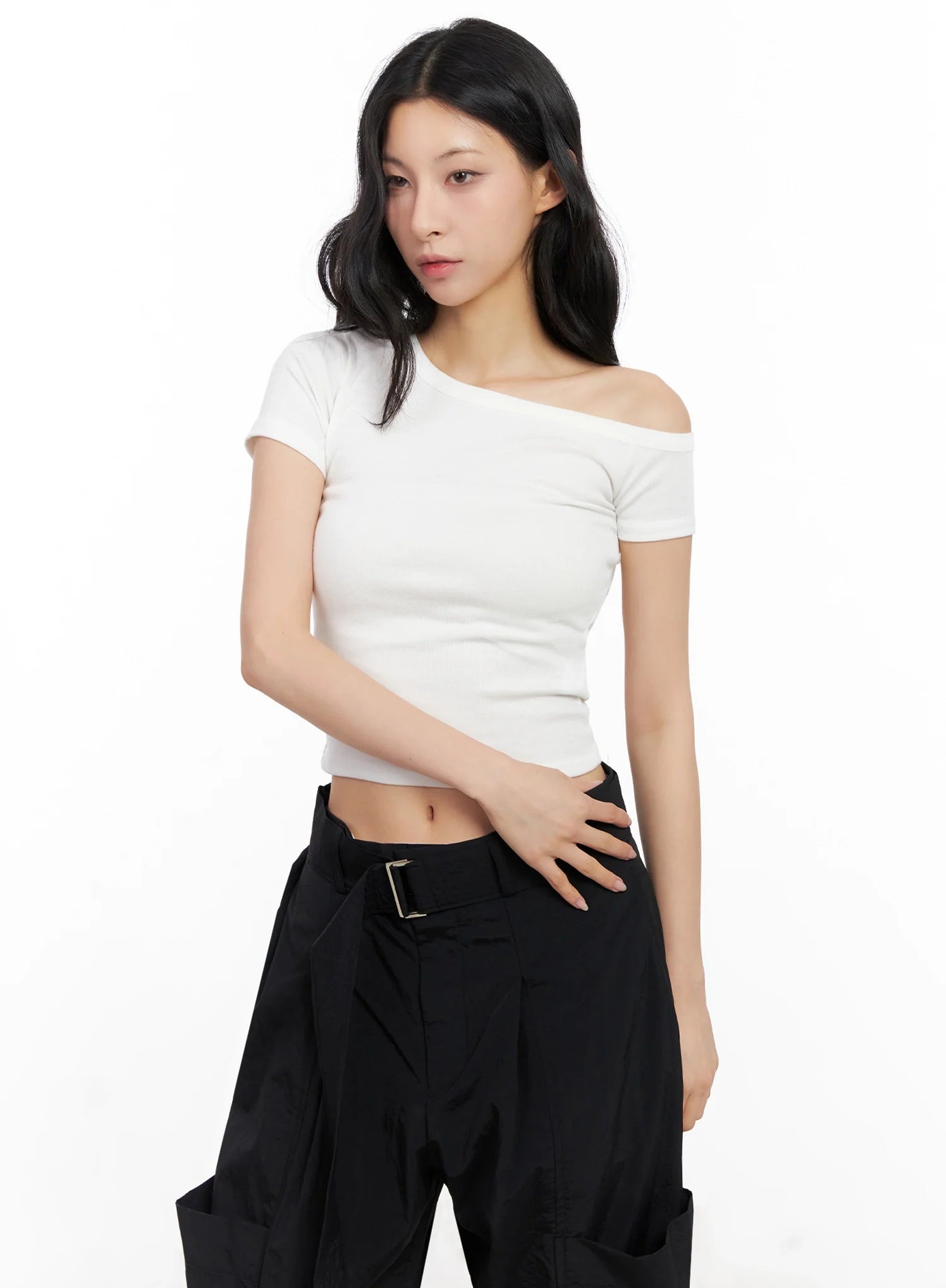 Casual Off-Shoulder Top IG508