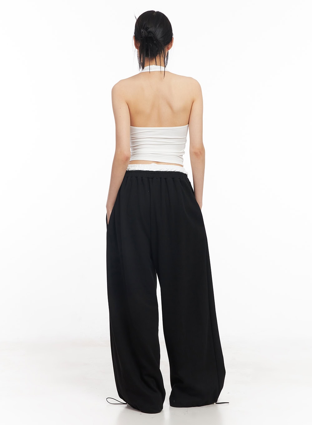 Sporty Layered Sweatpants CY528