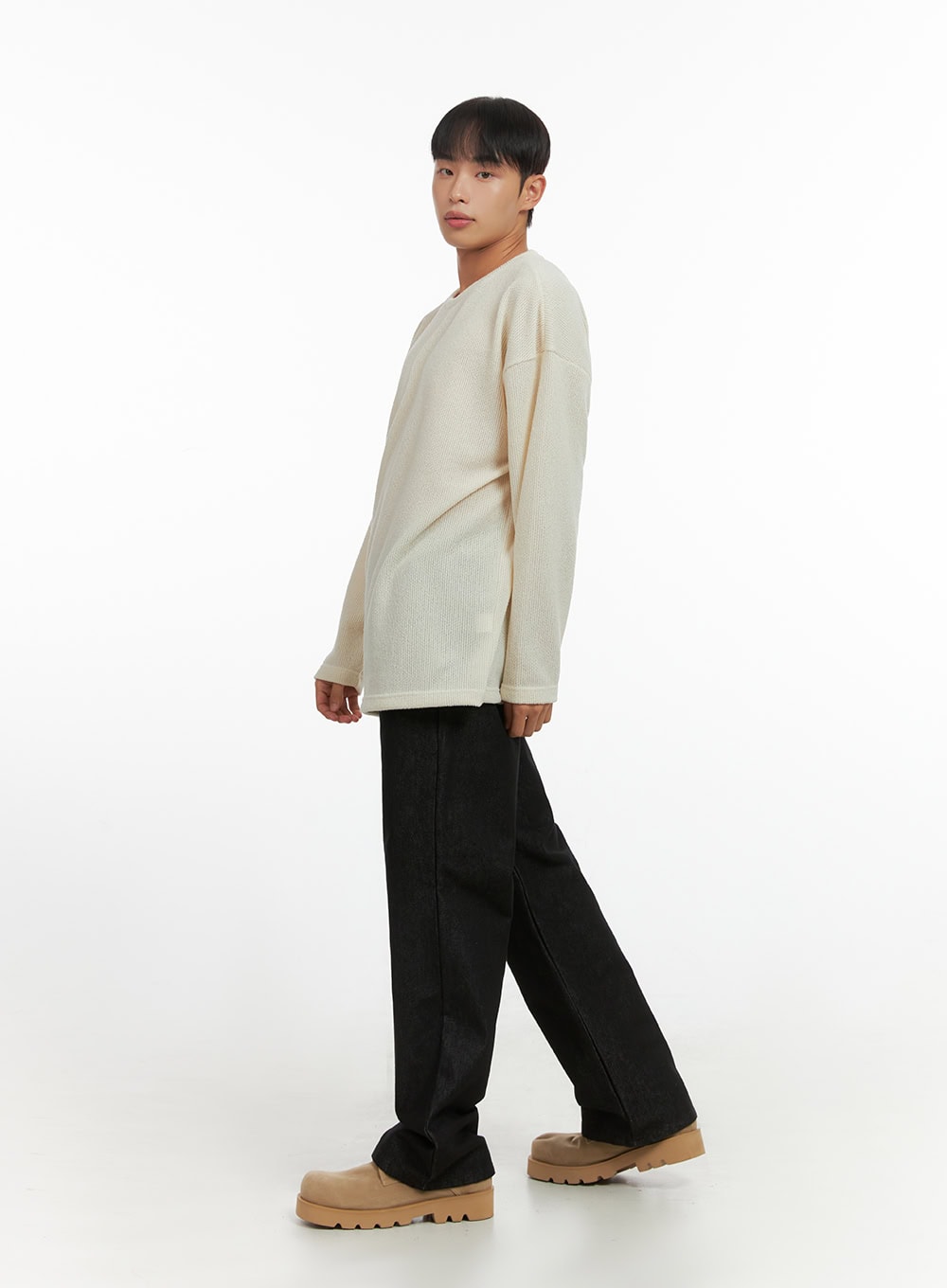 Men's Basic Oversized Knit IO420