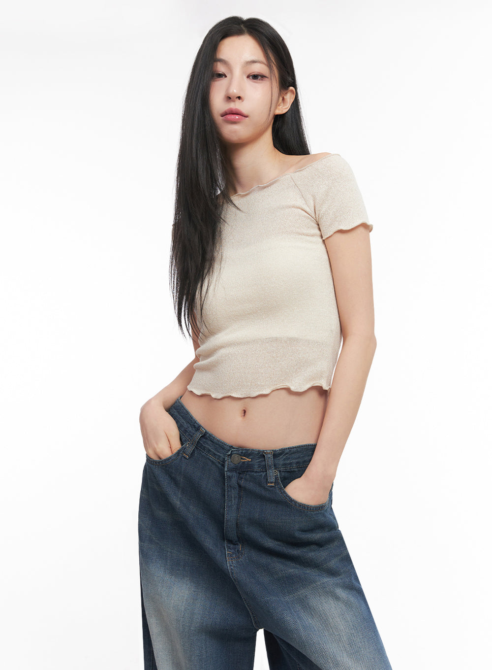 Selene Baggy Jeans IY516