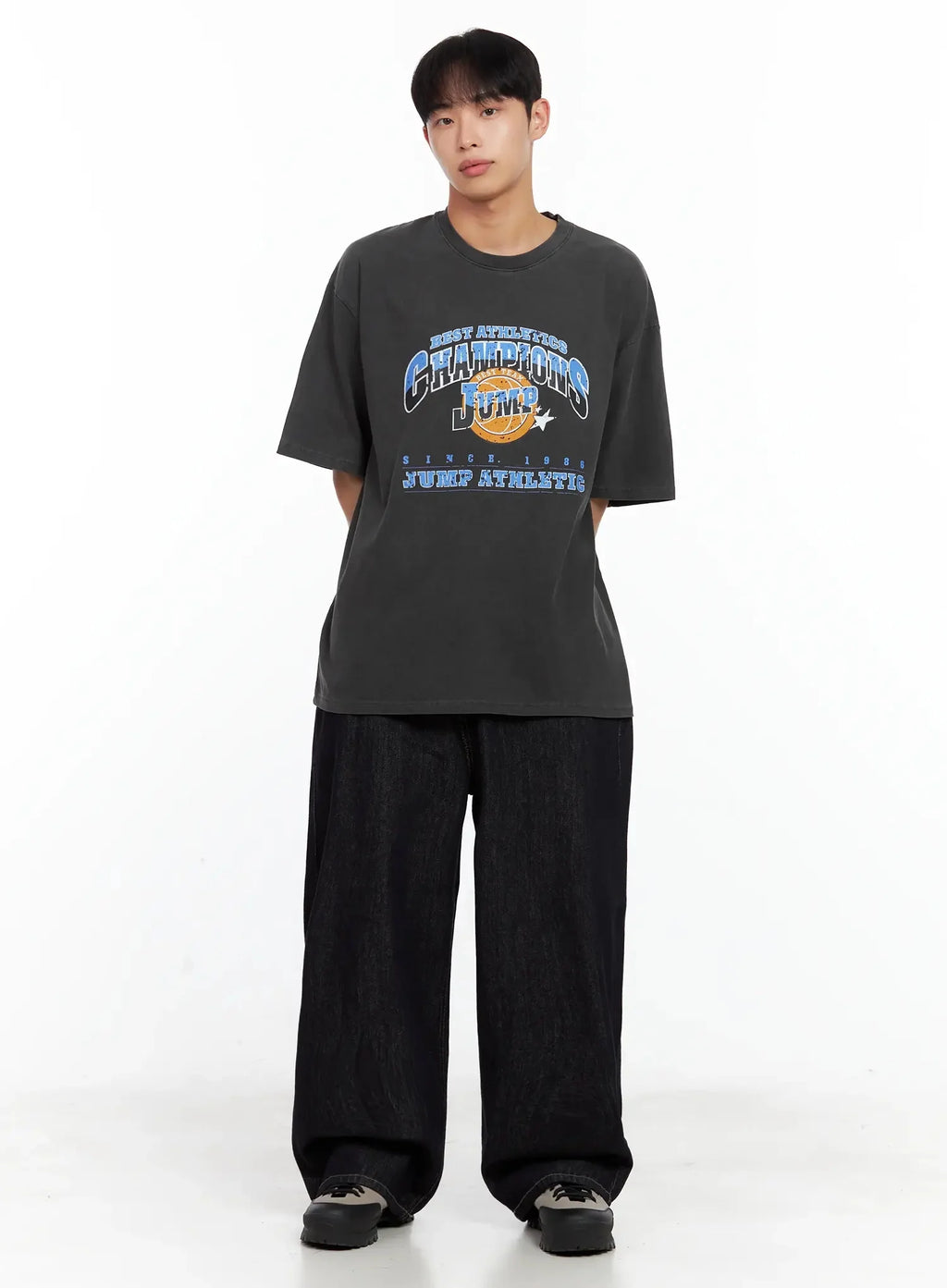 Men's Sporty Graphic T-Shirt IL516