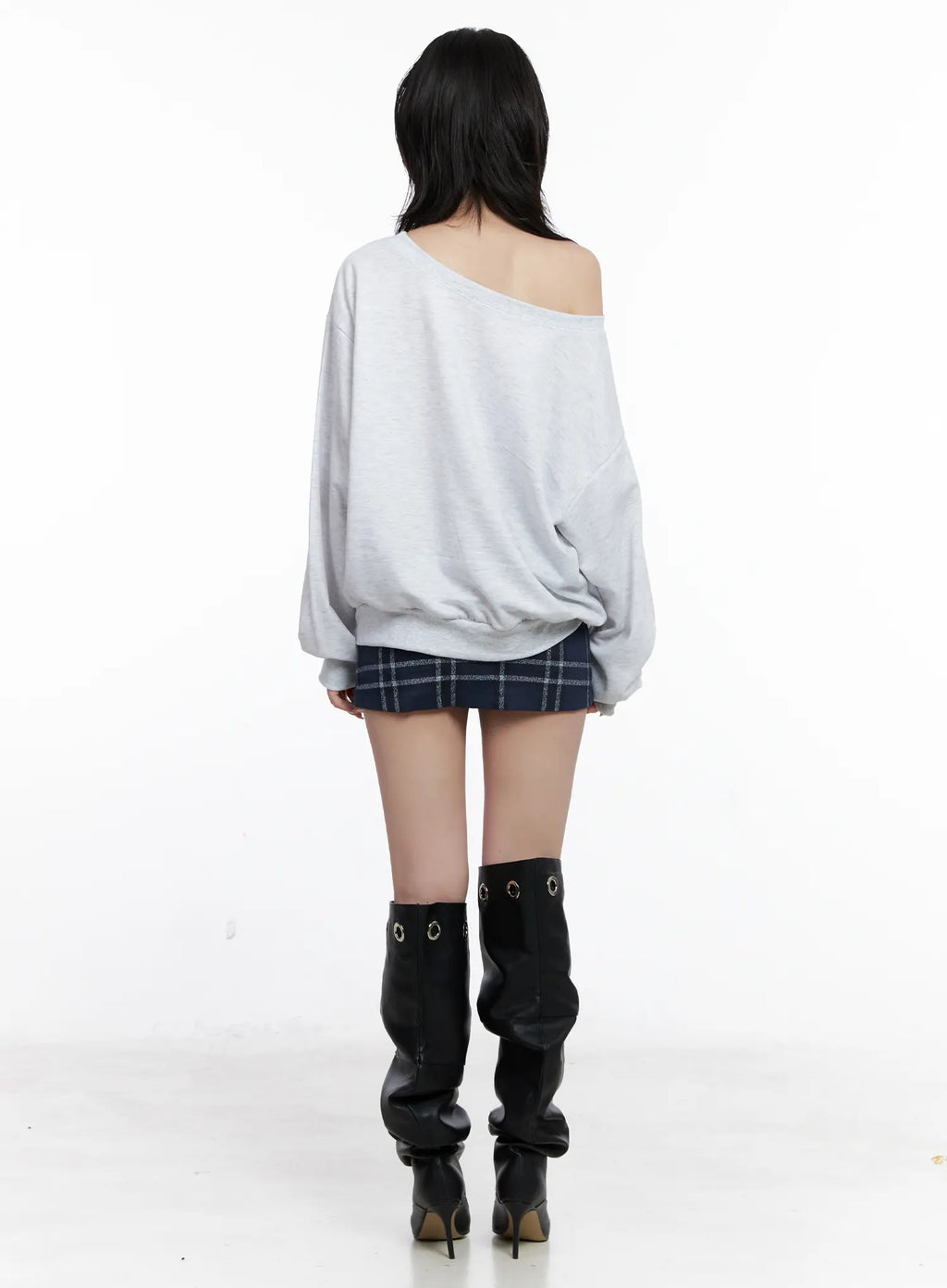 Plaid Mini Skirt CS510