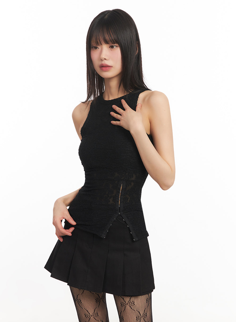 Hooked Lace Tank Top IY502