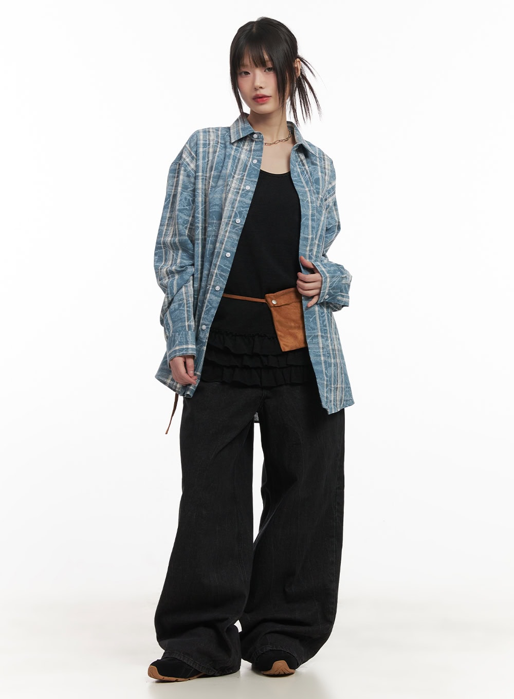 Suede Pouch Belt Bag CF518