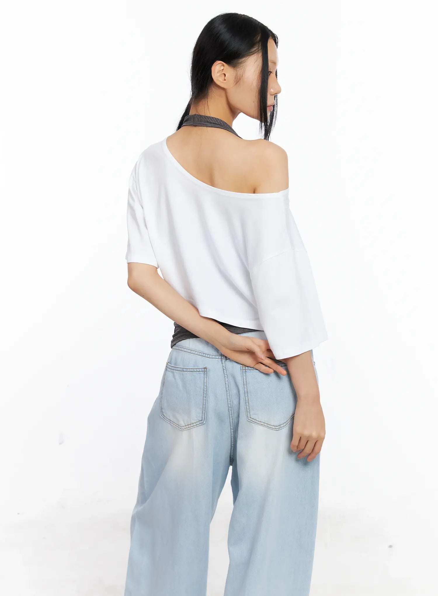 Striped Layered Tank and Tee Set CL529