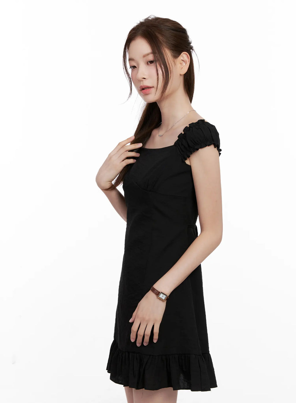 2-Way Cotton Mini Dress CL523