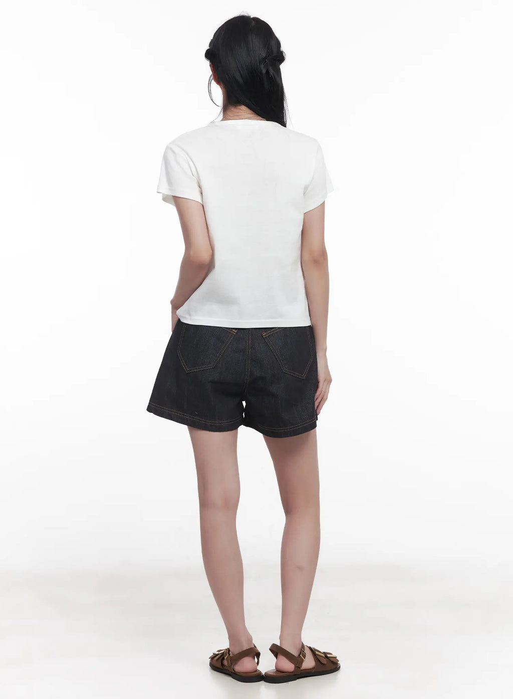 Stitched Mini Jorts CU525