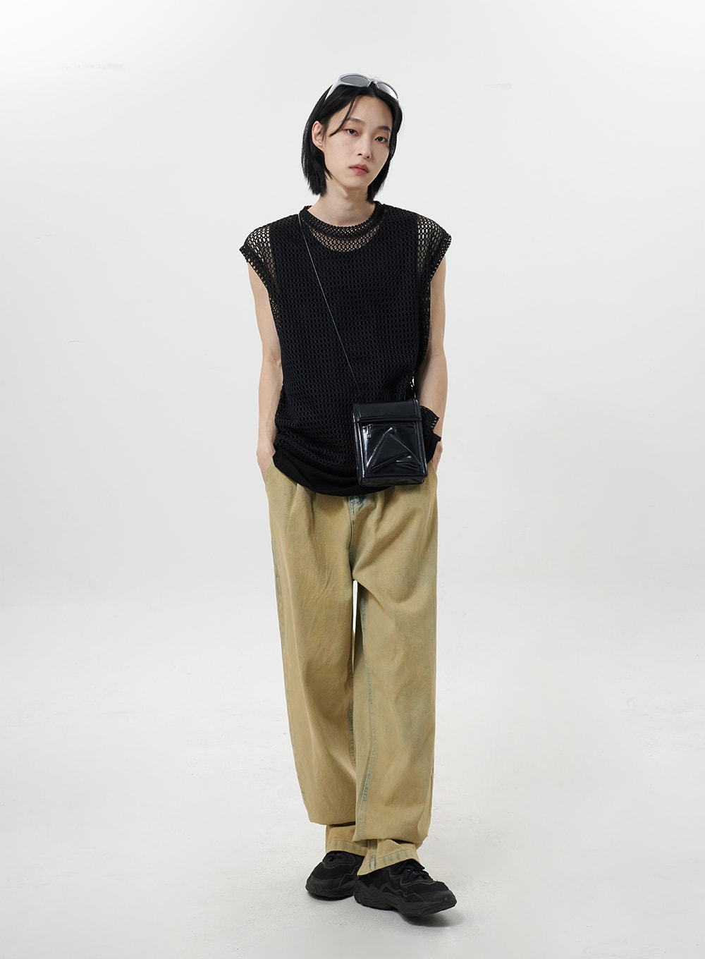 Open Stitch Vest Unisex CY322