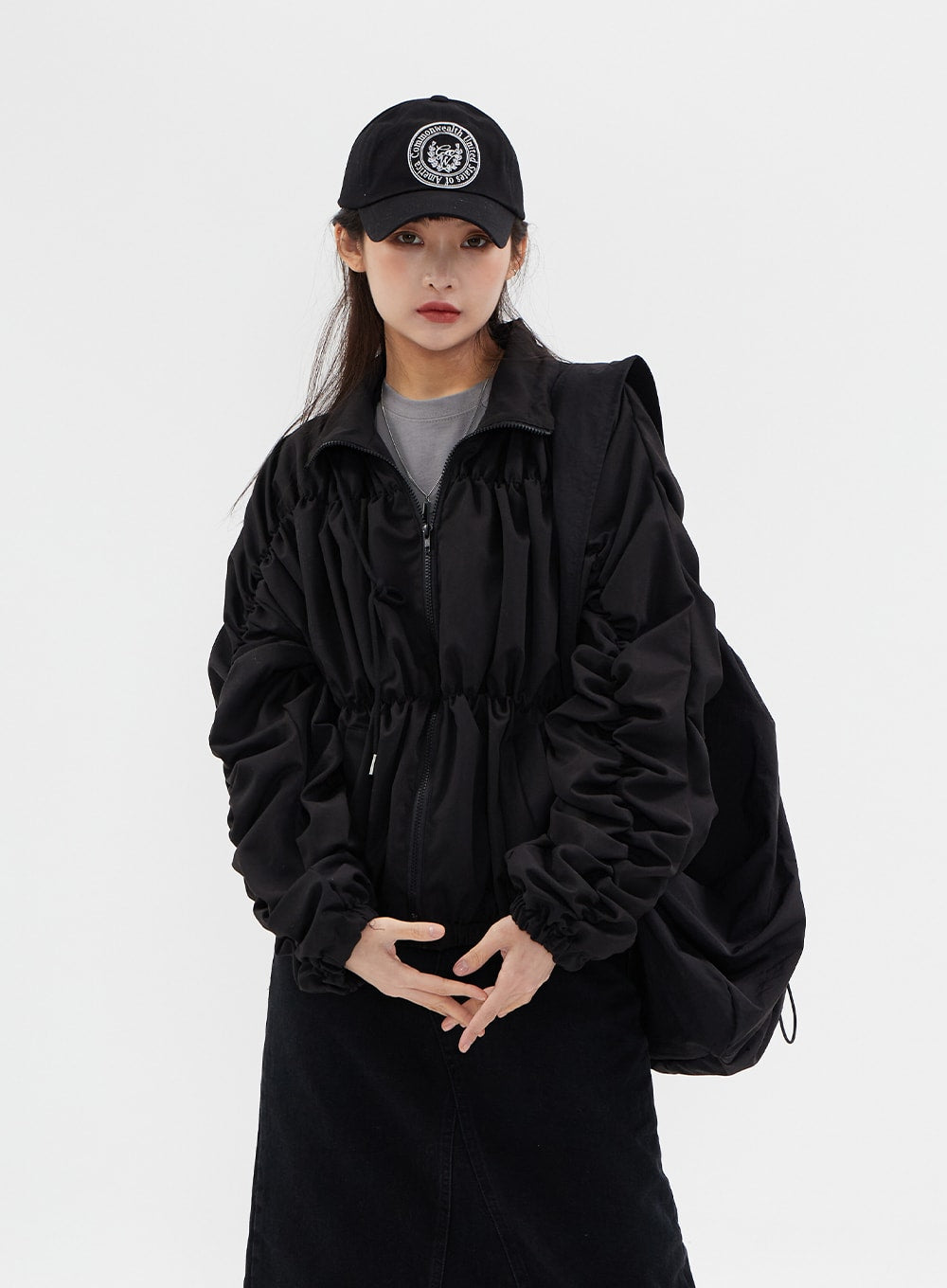 Denim Maxi Skirt CM3