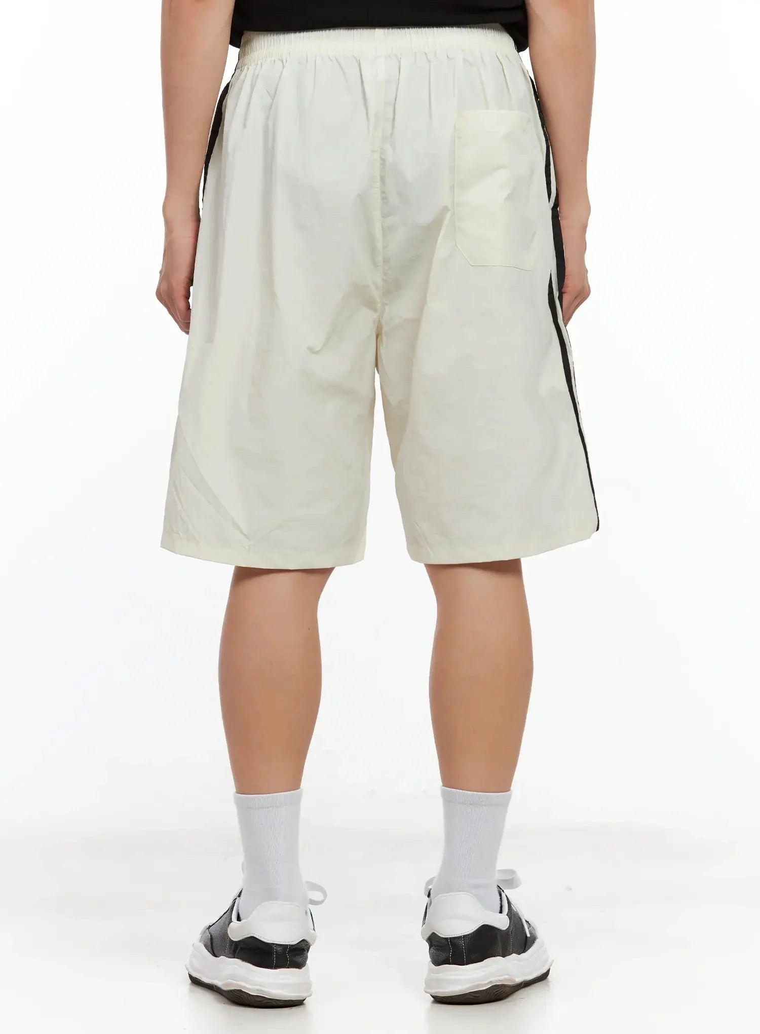 Men's Lightweight Striped Track Shorts IL516