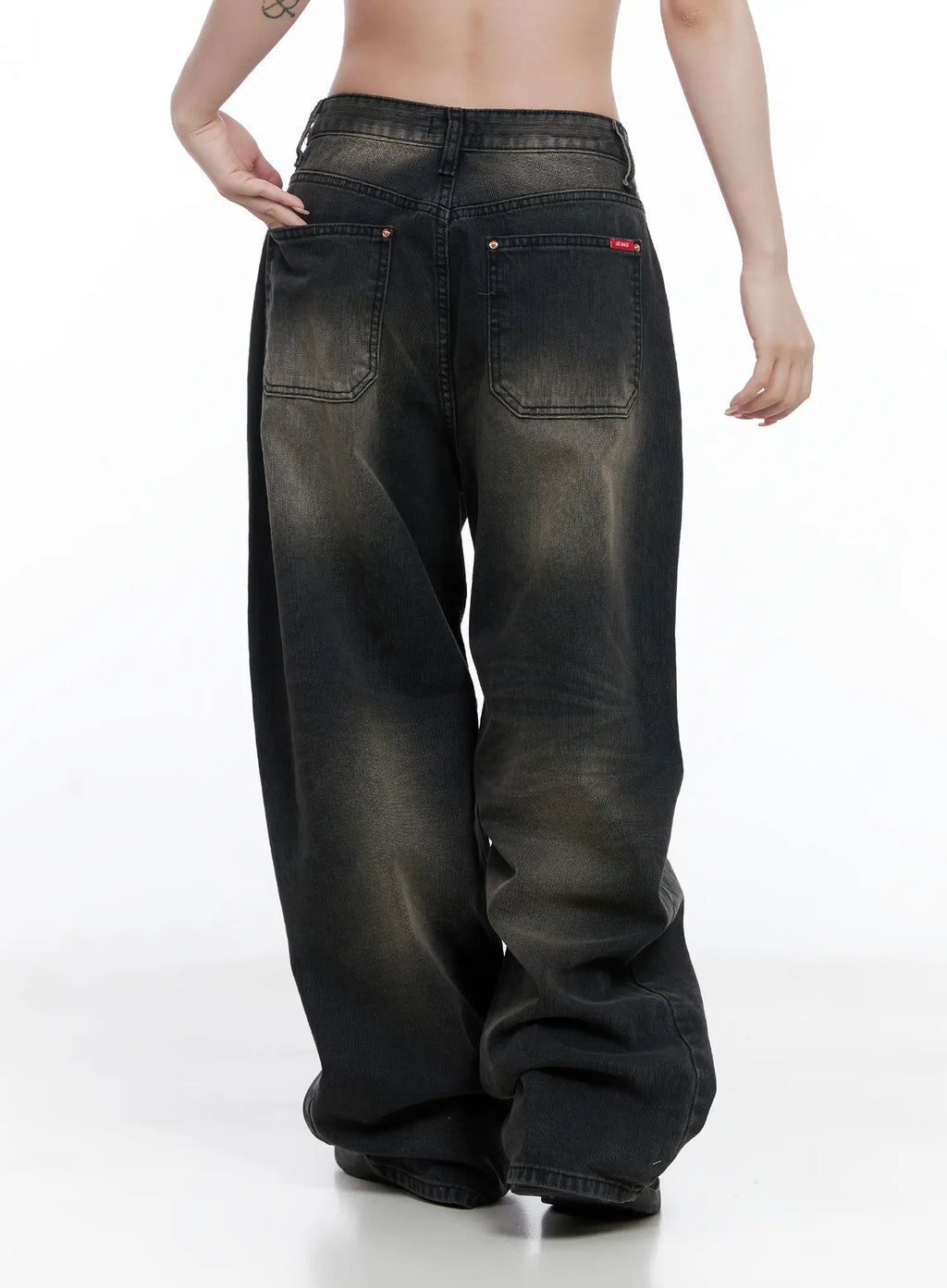 Bobo Relaxed Fit Vintage Washed Jeans CG529