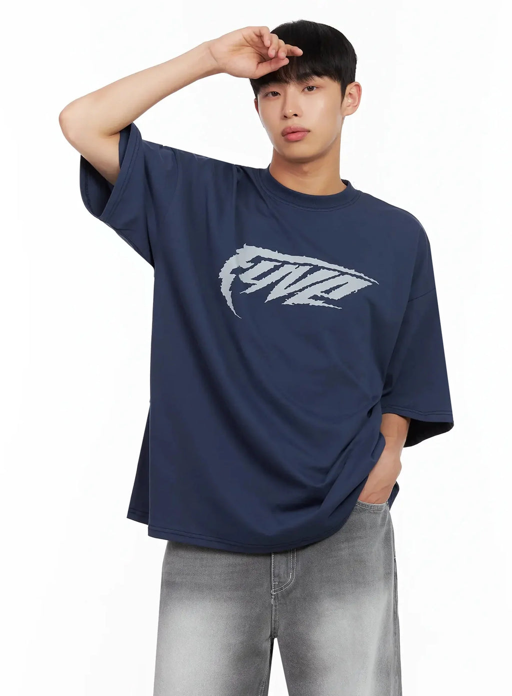 Men's Edgy Graphic T-Shirt IL516