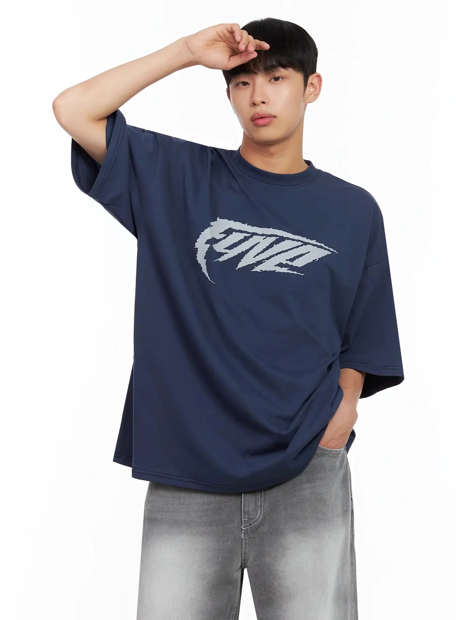 Men's Edgy Graphic T-Shirt IL516