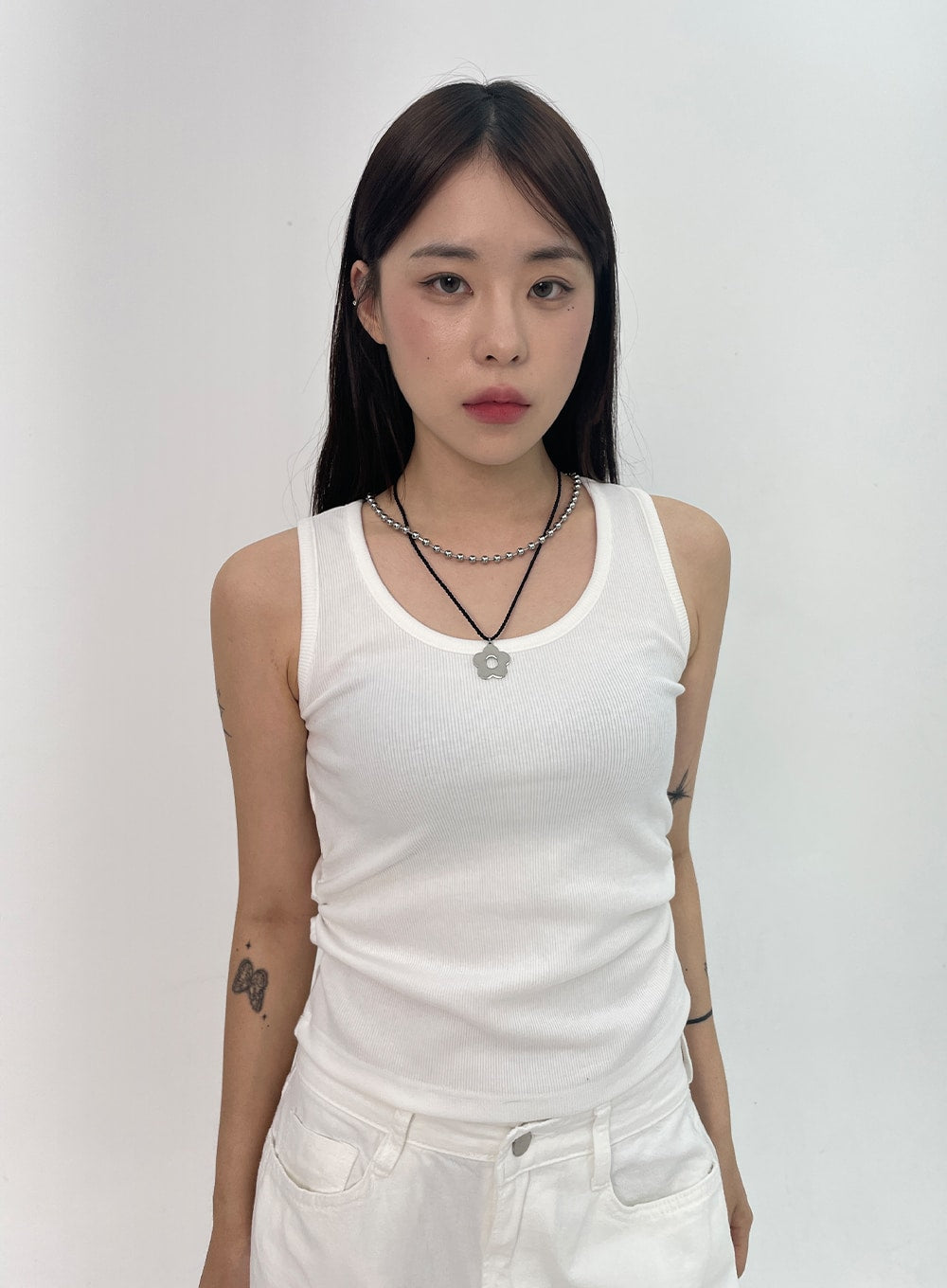 Round Beads Chain Necklace CL331