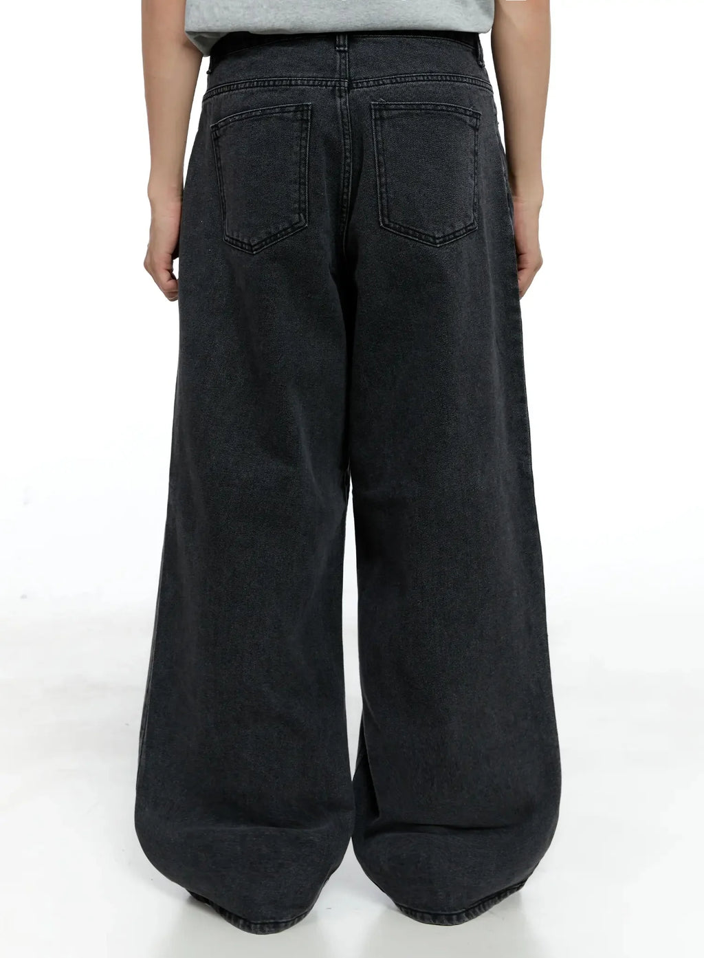 Men's Classic Wide-Leg Jeans IG520