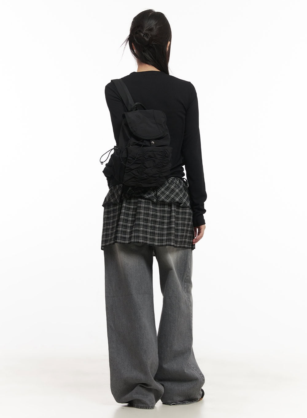 Flower Graphic Long-Sleeve Top CF519