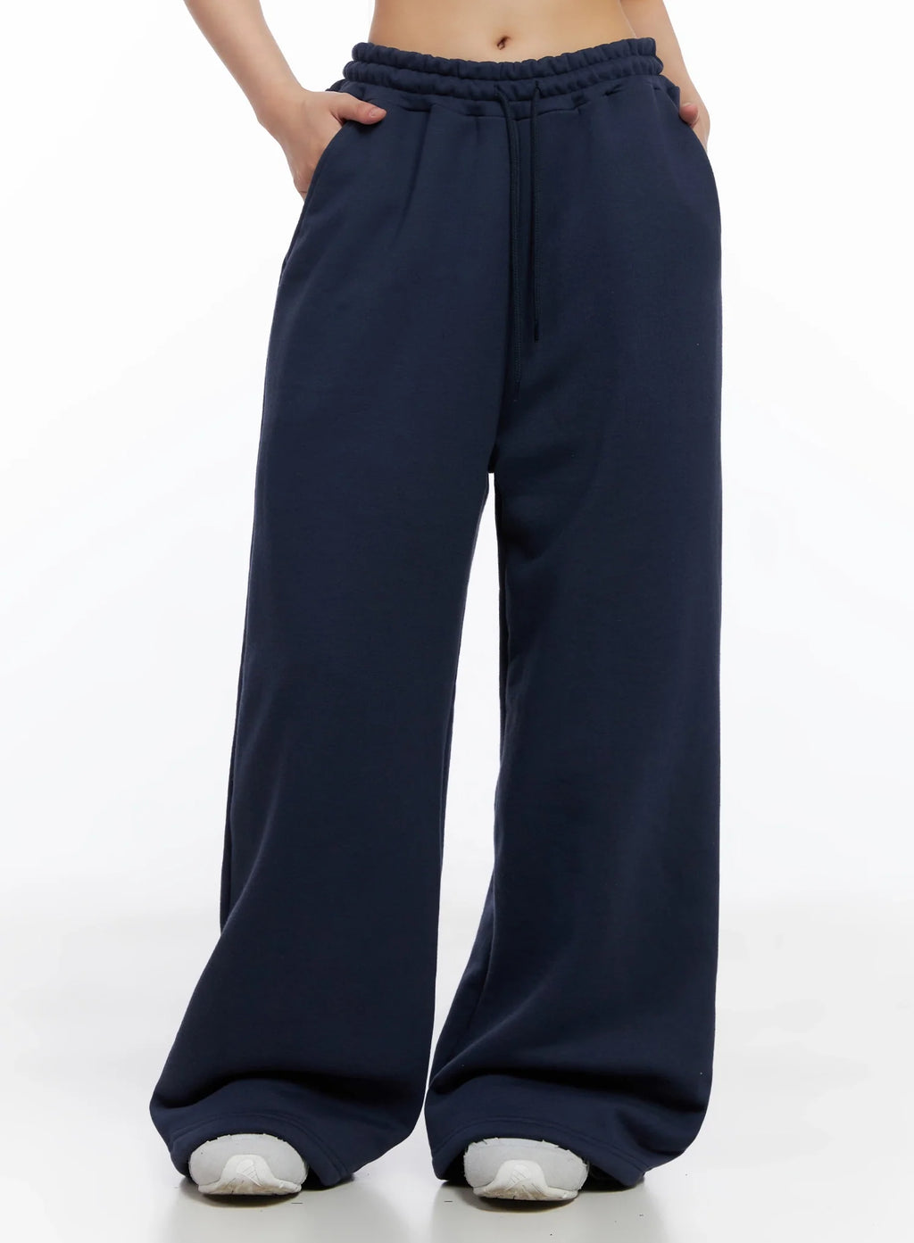 Graphic Wide-Leg Sweatpants IS525