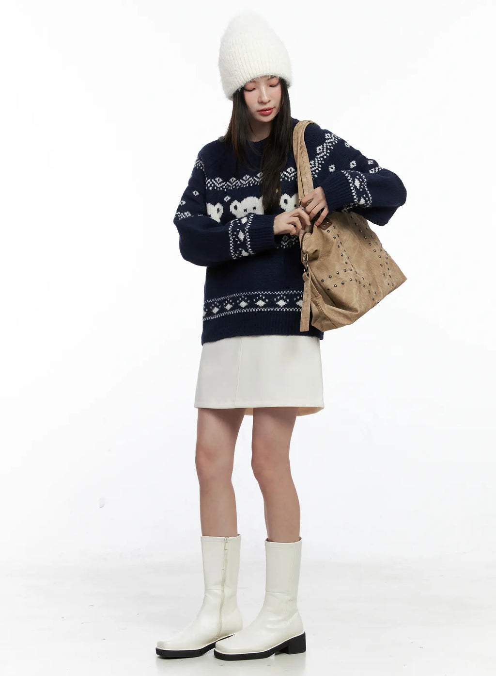 Oversized Knit Sweater CO506