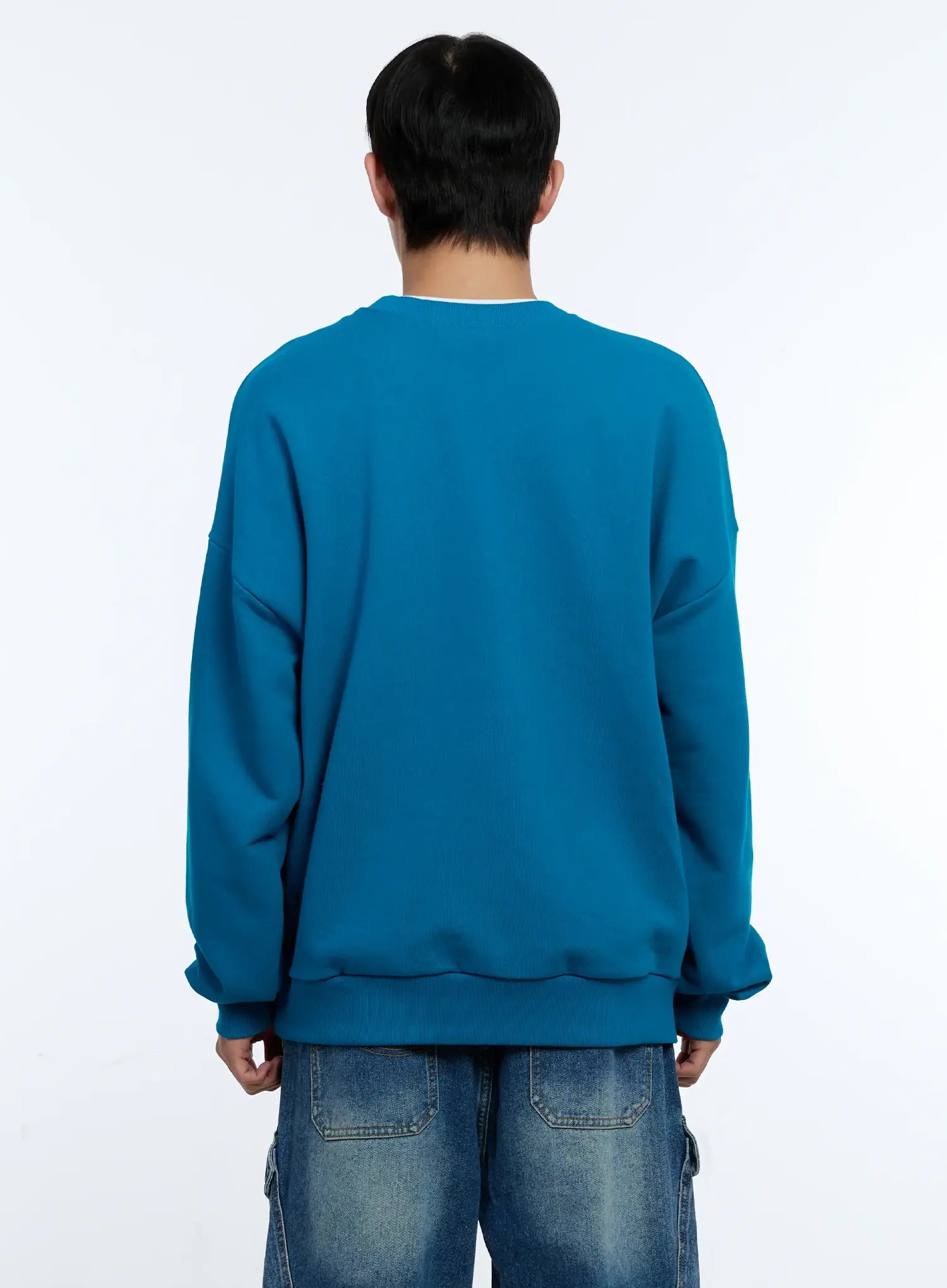 Men's Grunge Graphic Sweatshirt IG515