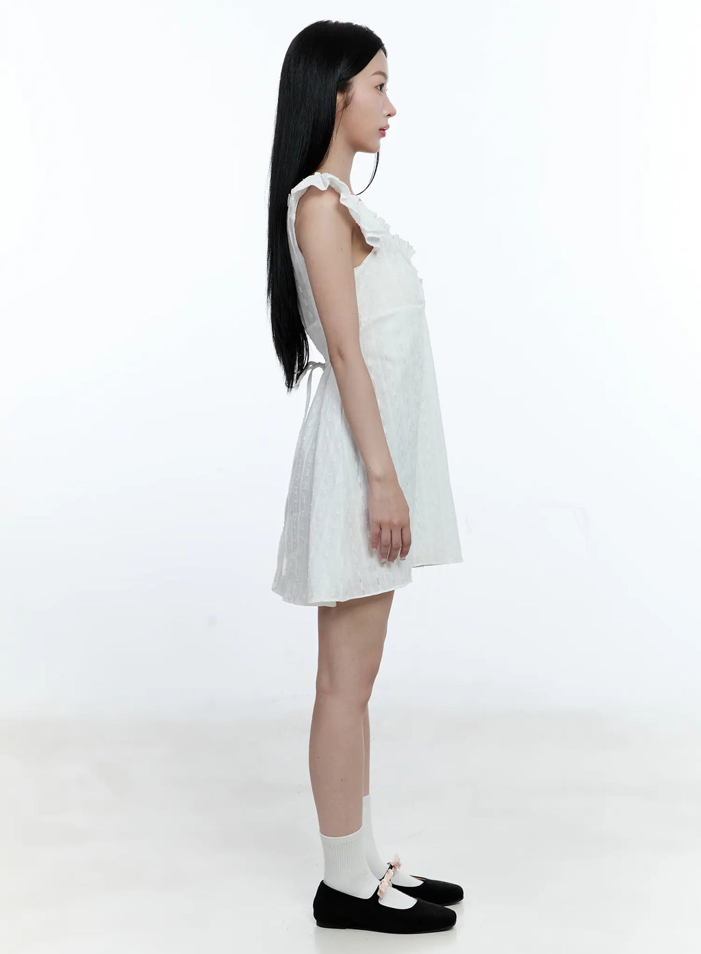 Lace Off-Shoulder Mini Dress CG513