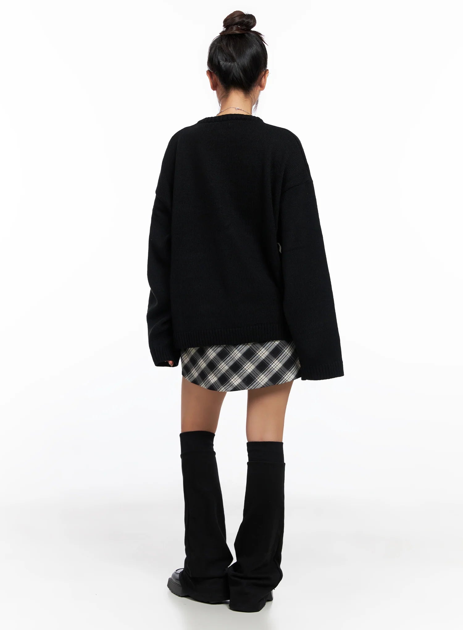 Plaid A-Line Mini Skirt CO515