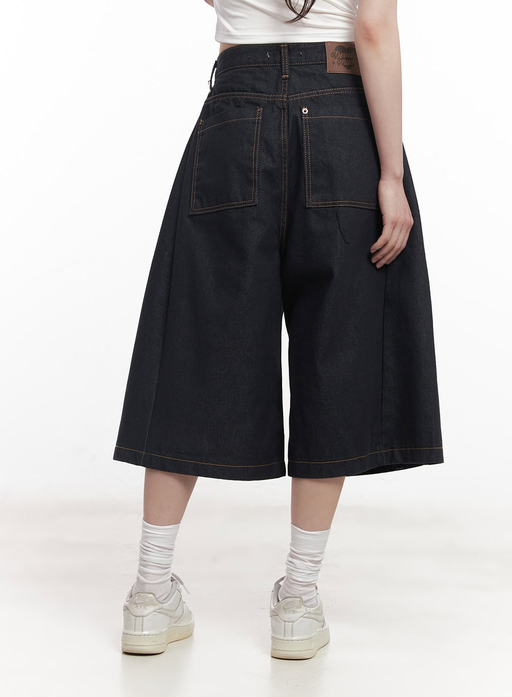 Alli No-Fade Wide-Leg Jorts CY520