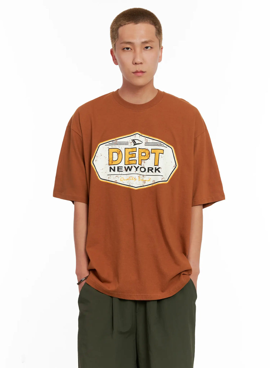 Men's "Dept New York" Graphic Tee IL518