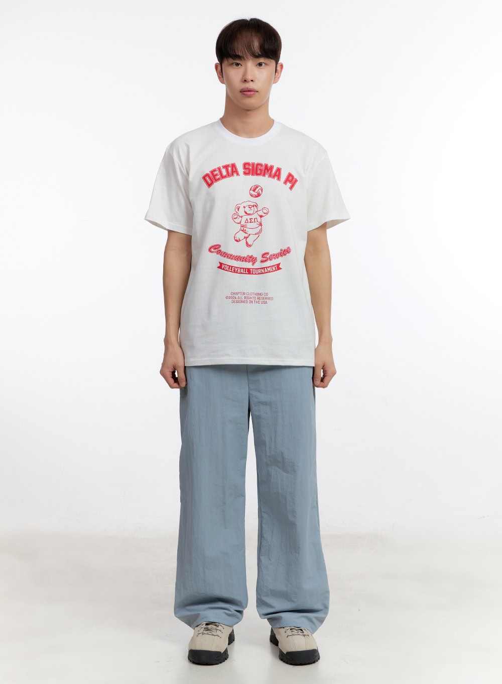 Men's Teddy Graphic Print T-Shirt IA504