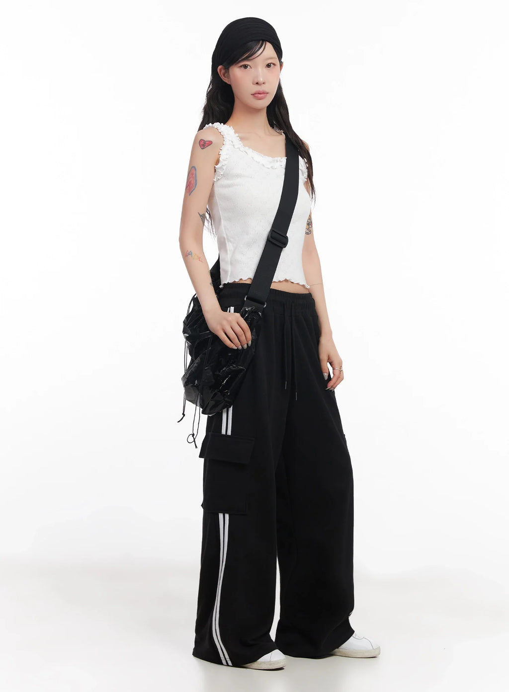 Slouchy Gloss Crossbody Bag IC503