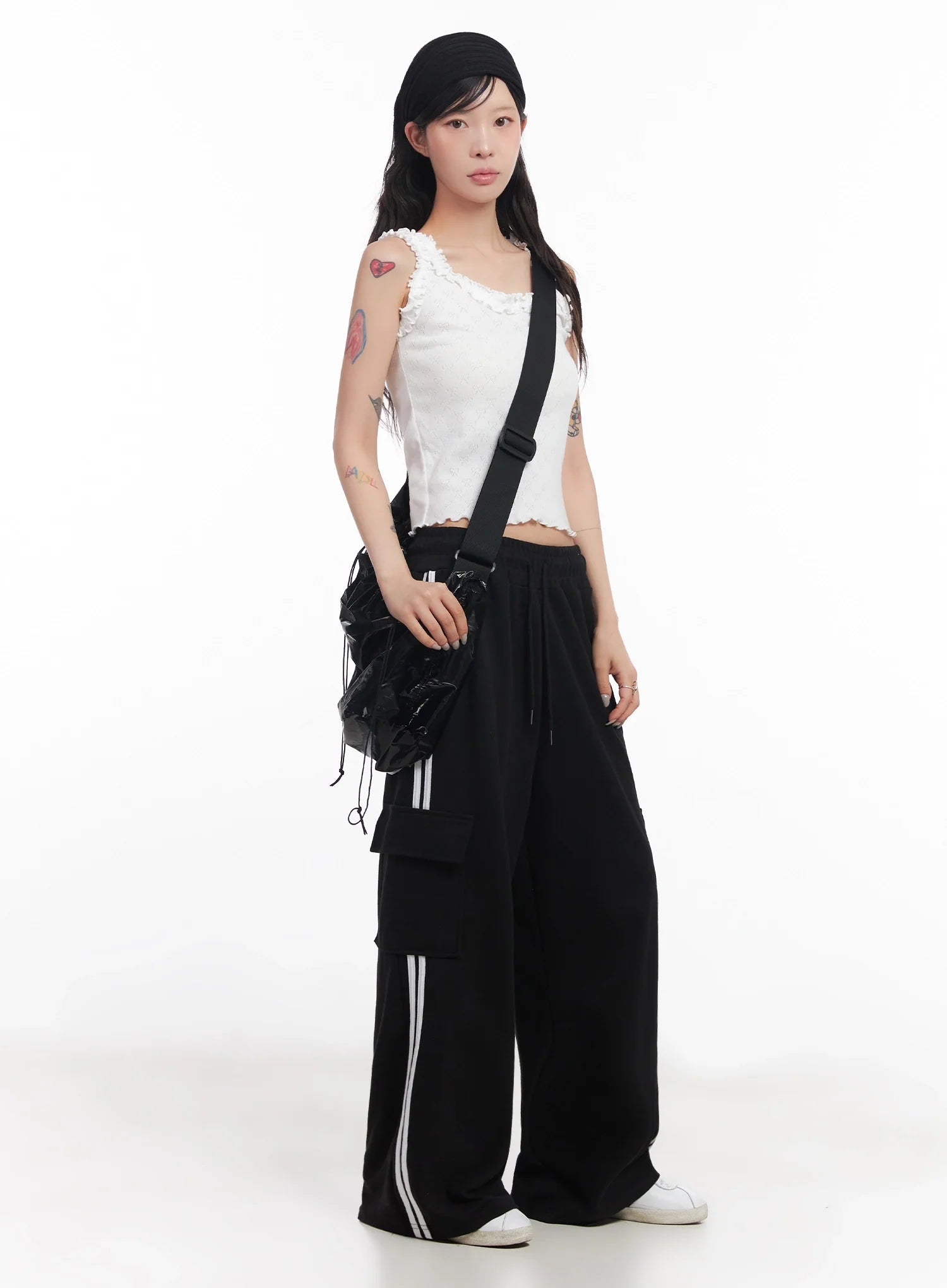 Slouchy Gloss Crossbody Bag IC503