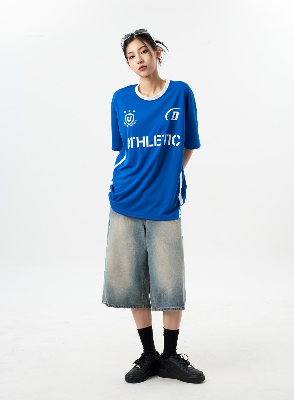 Oversized Bermuda Pants CY311