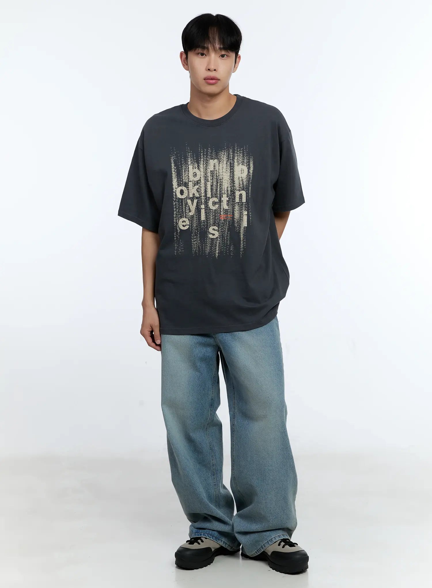 Men's Brooklyn Graphic Oversized Tee IG519