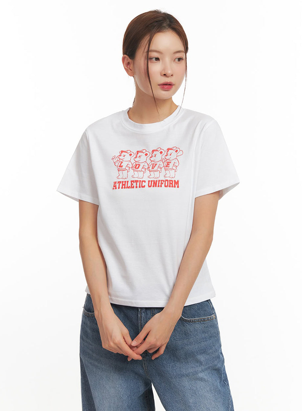 Bear Graphic Tee IM513