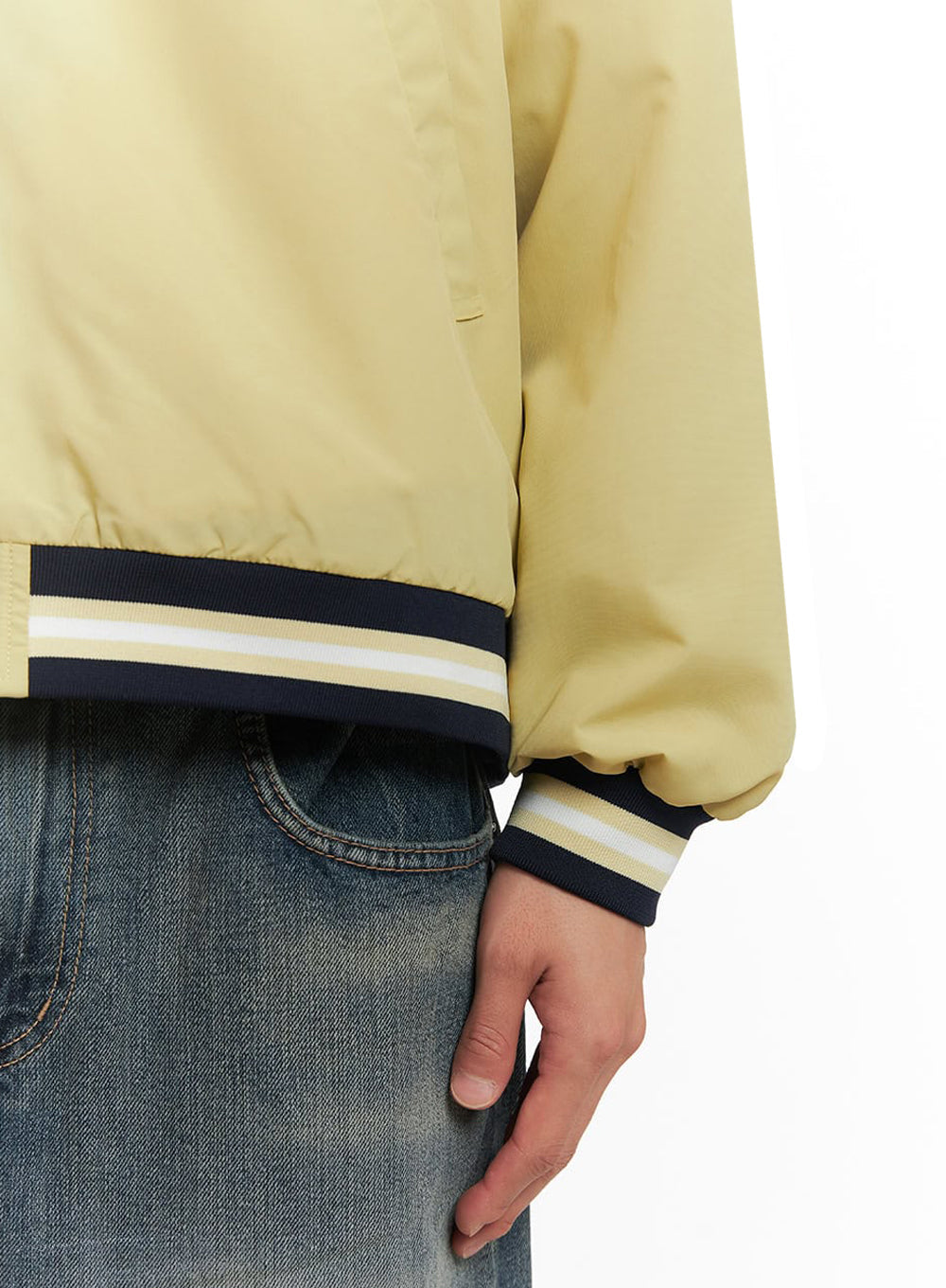 Men's Embroidered Windbreaker Varsity Jacket IA511