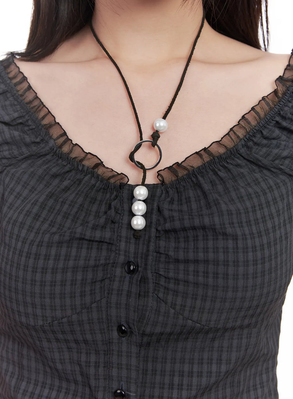 Circle Pendant Necklace CU516