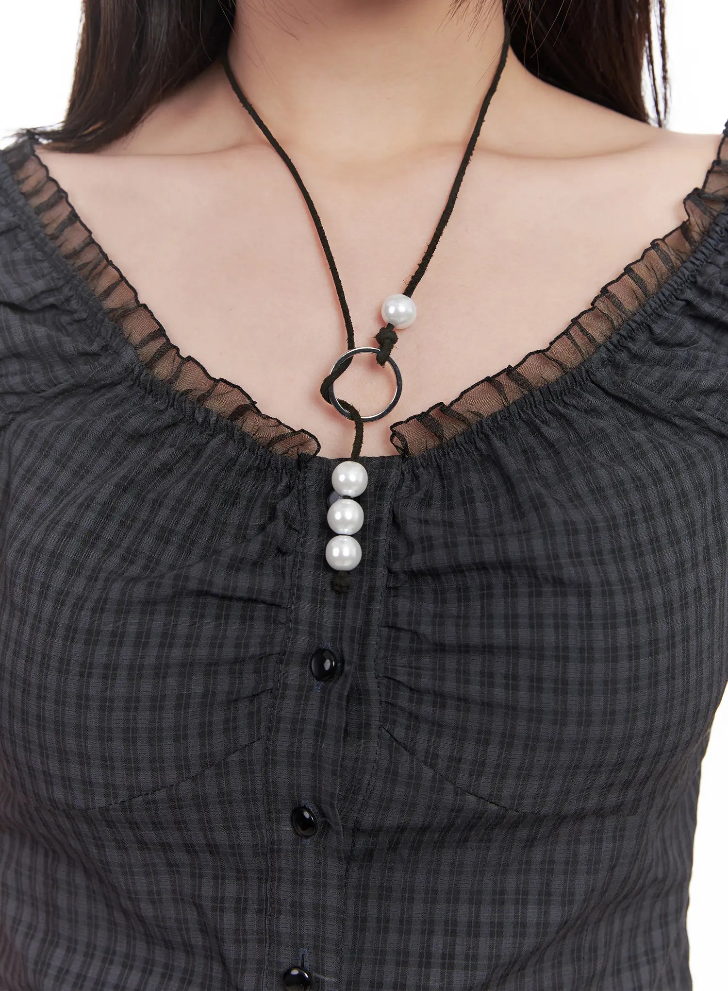 Circle Pendant Necklace CU516