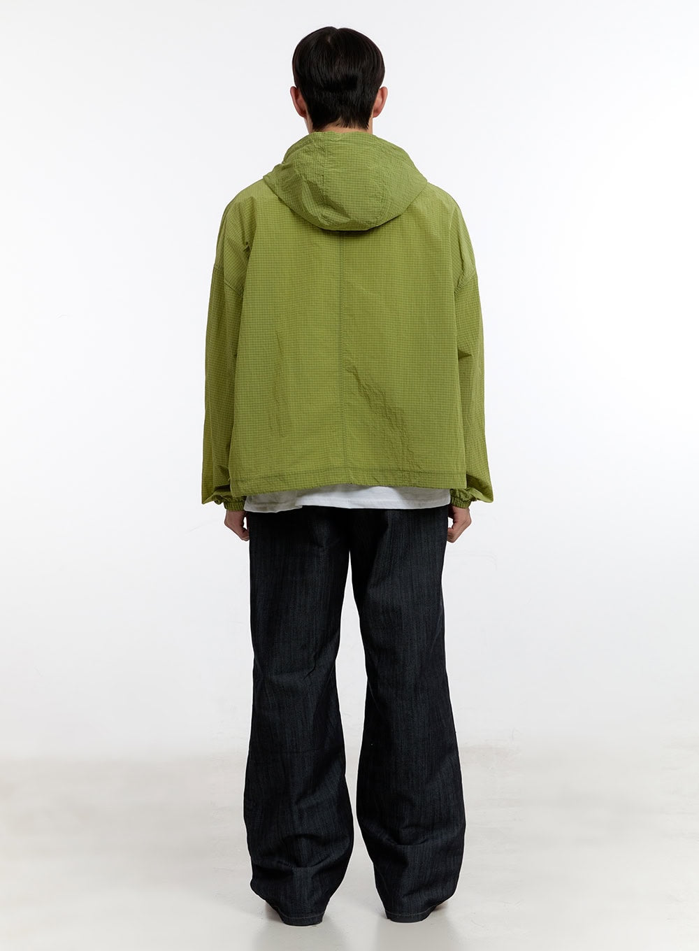 Men's No-Fade Wide-Leg Jeans IA507