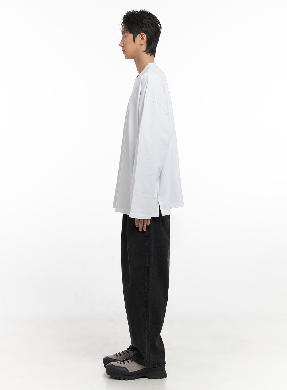 Men's Pintuck Washed Denim Jeans ID406