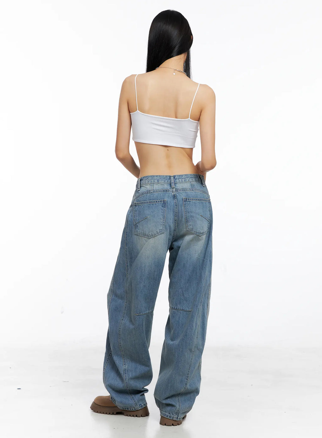 Dakota Relaxed Fit Vintage Wash Jeans CS511