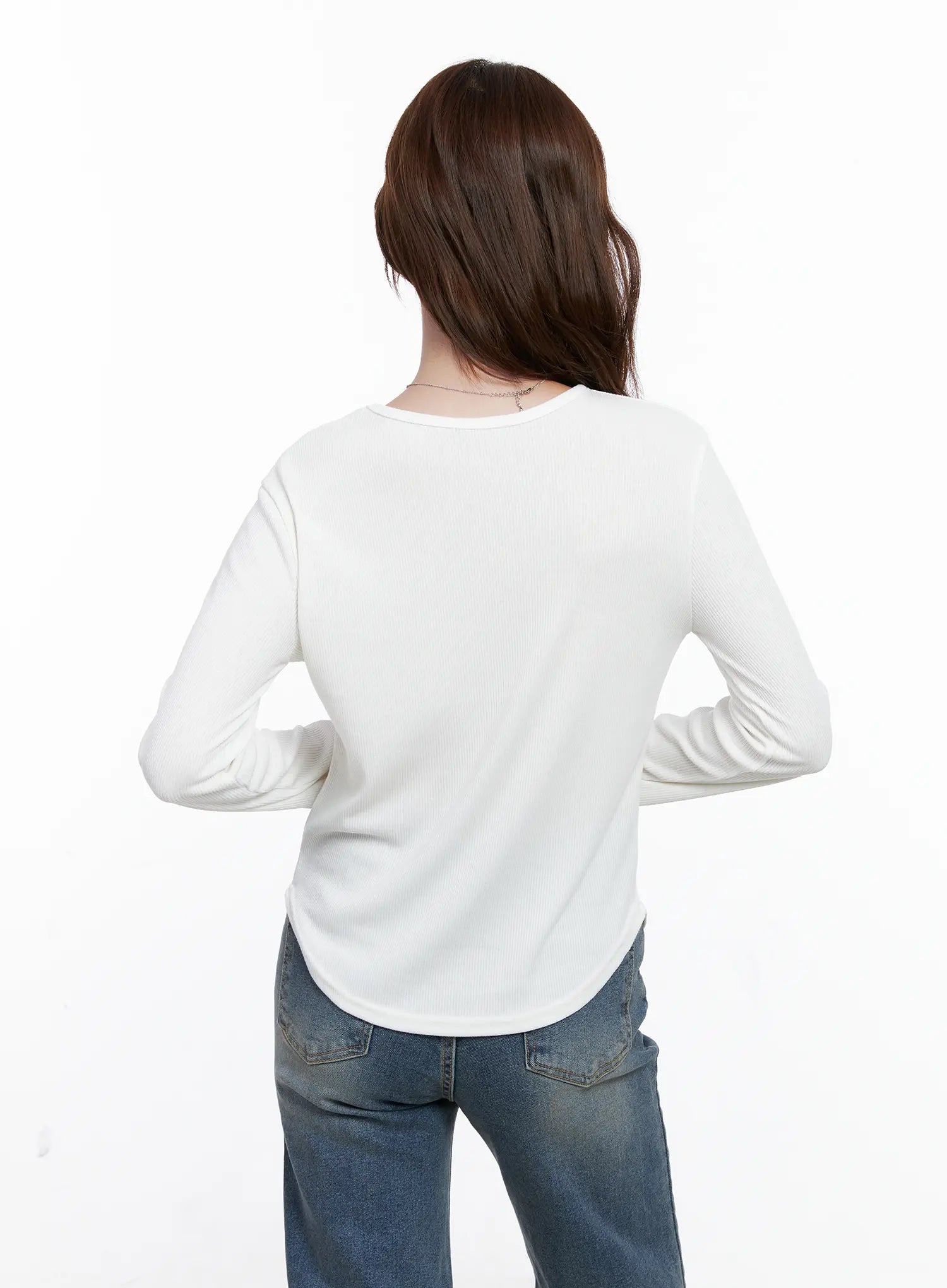 Crew Neck Long Sleeve Top CG520
