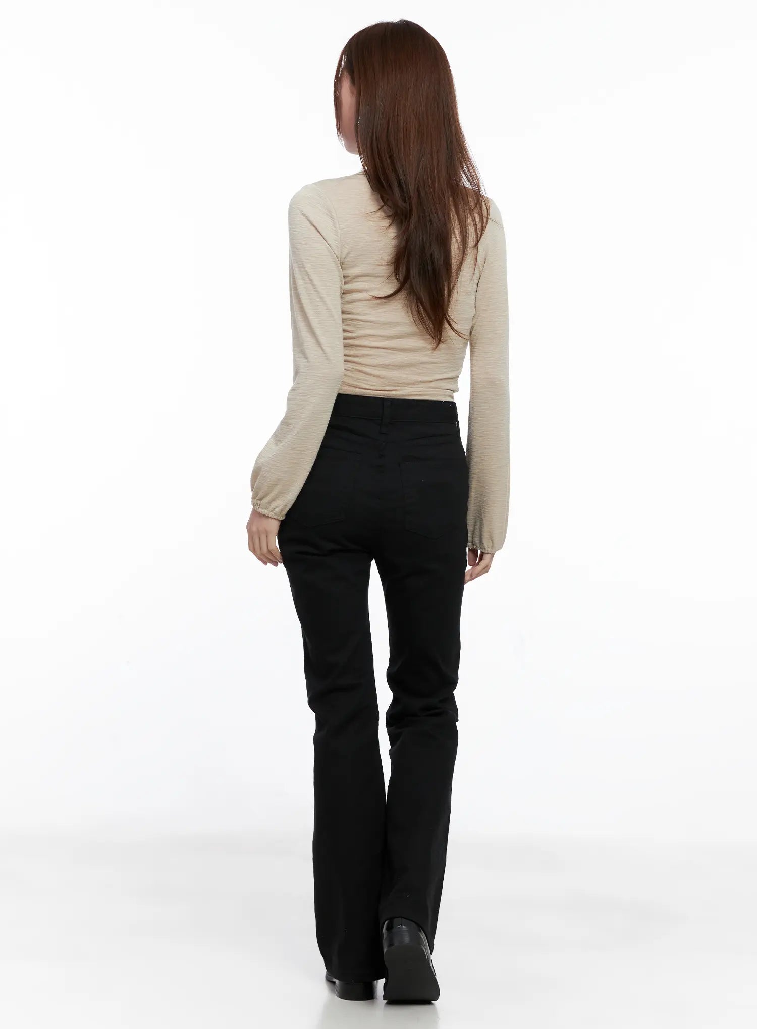 Casual Flare Cotton Pants CG521