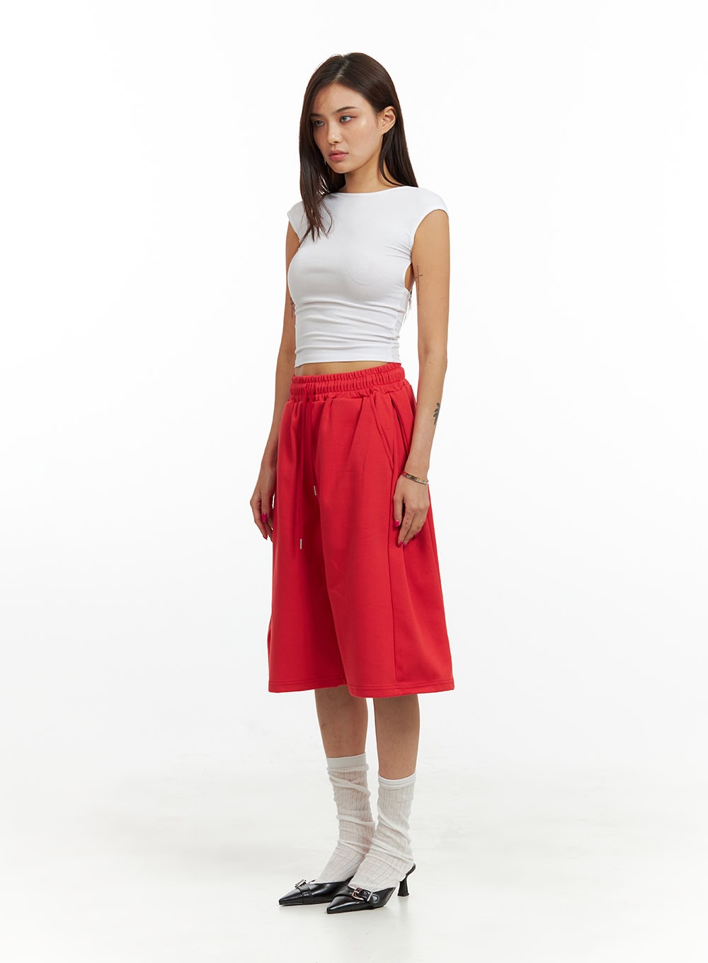 Cotton Sweat Shorts (UNISEX) IU419