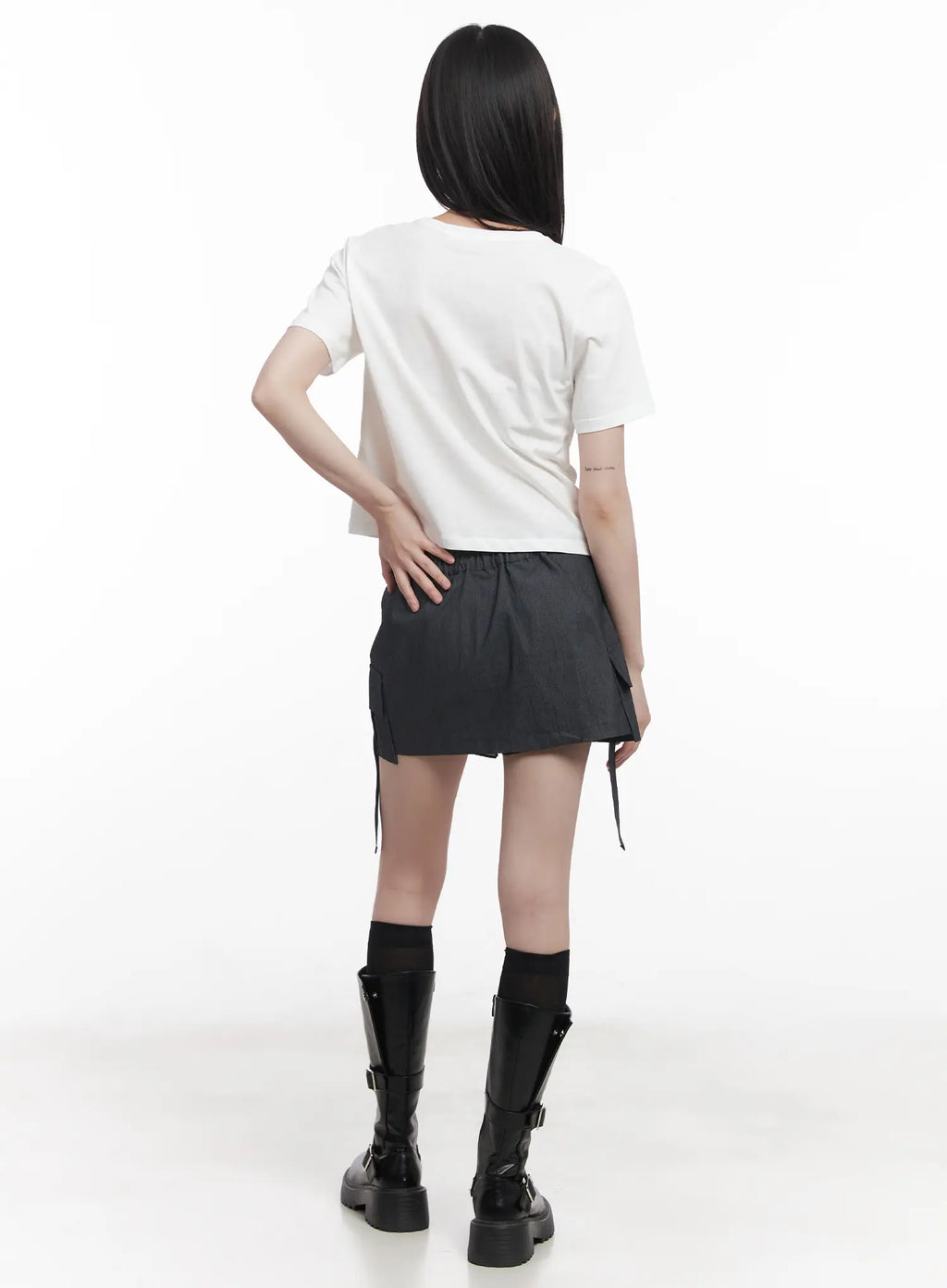 Chic Cargo Mini Skirt CU520