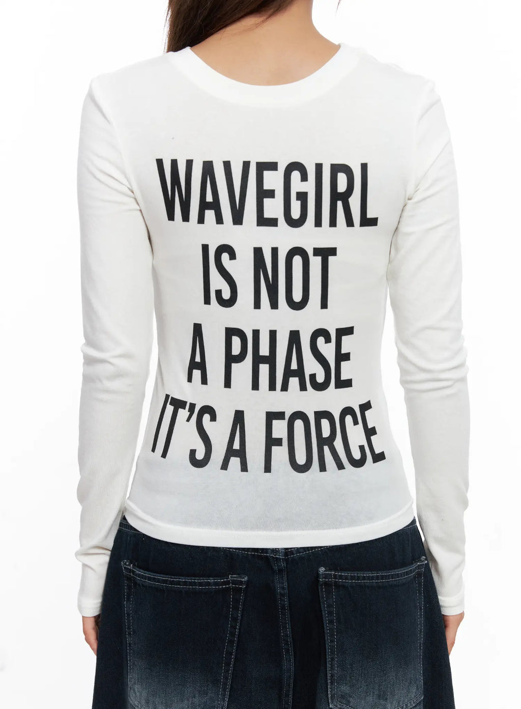 Casual Graphic Long Sleeve Tee CS522