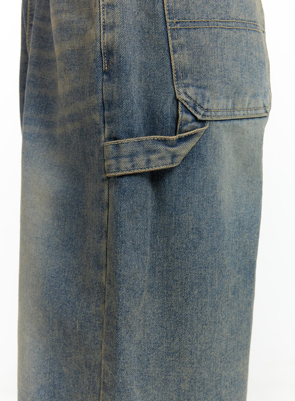 Washed Baggy Jorts CL401