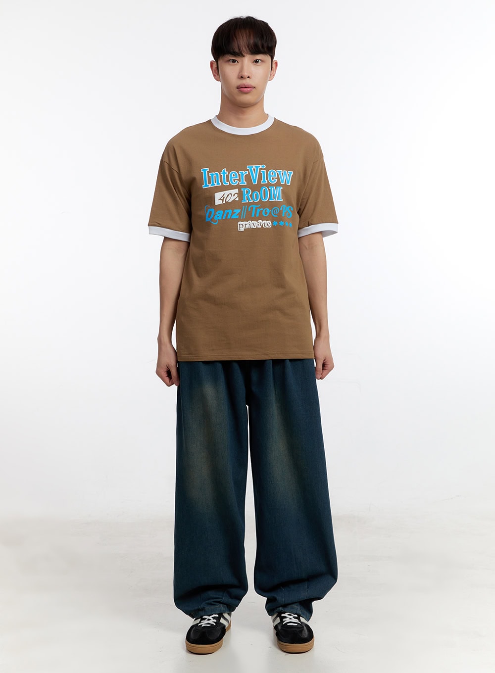 Men's Cotton Graphic T-Shirt IA507