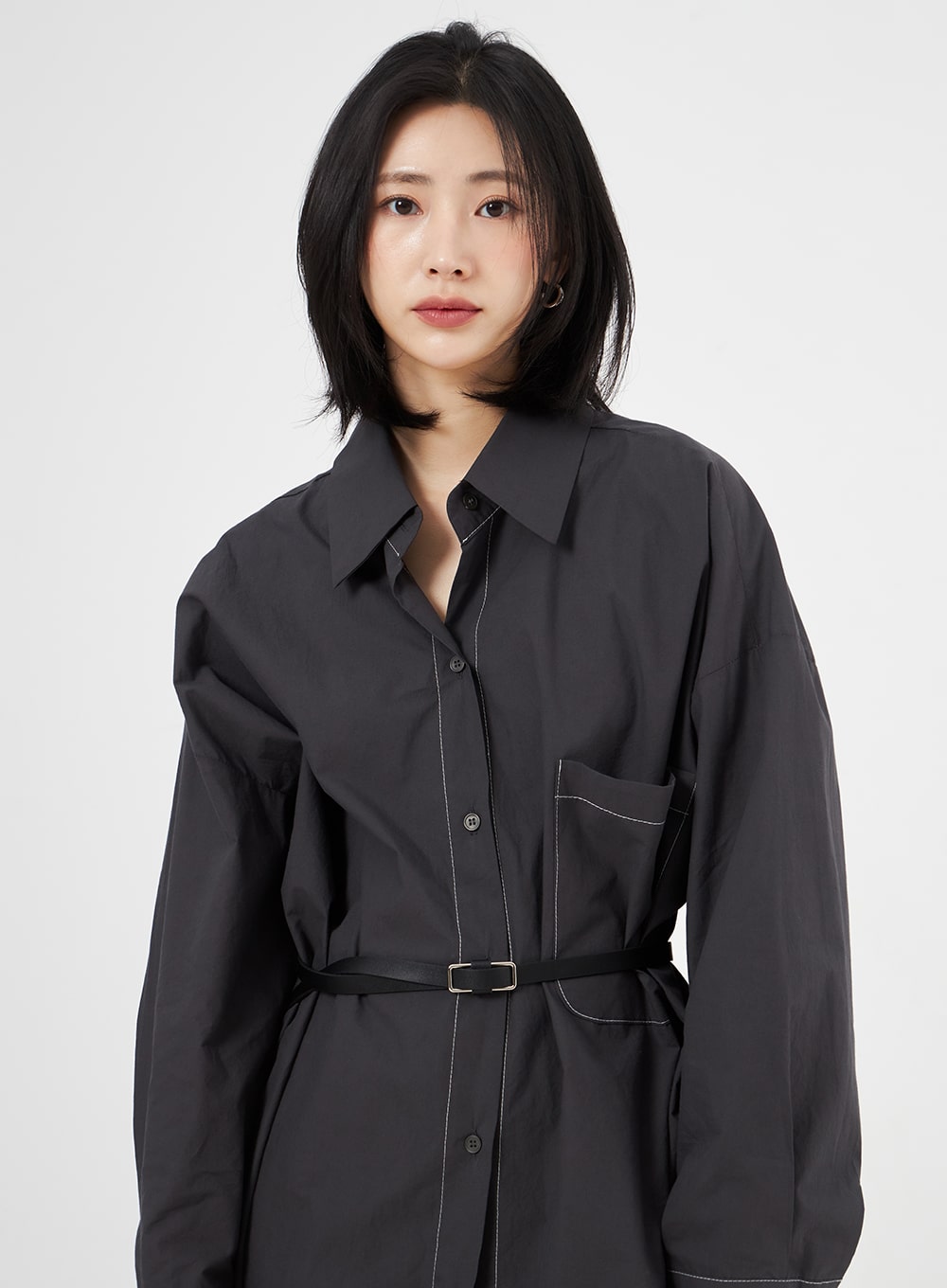 Cotton Oversized Shirt OA307