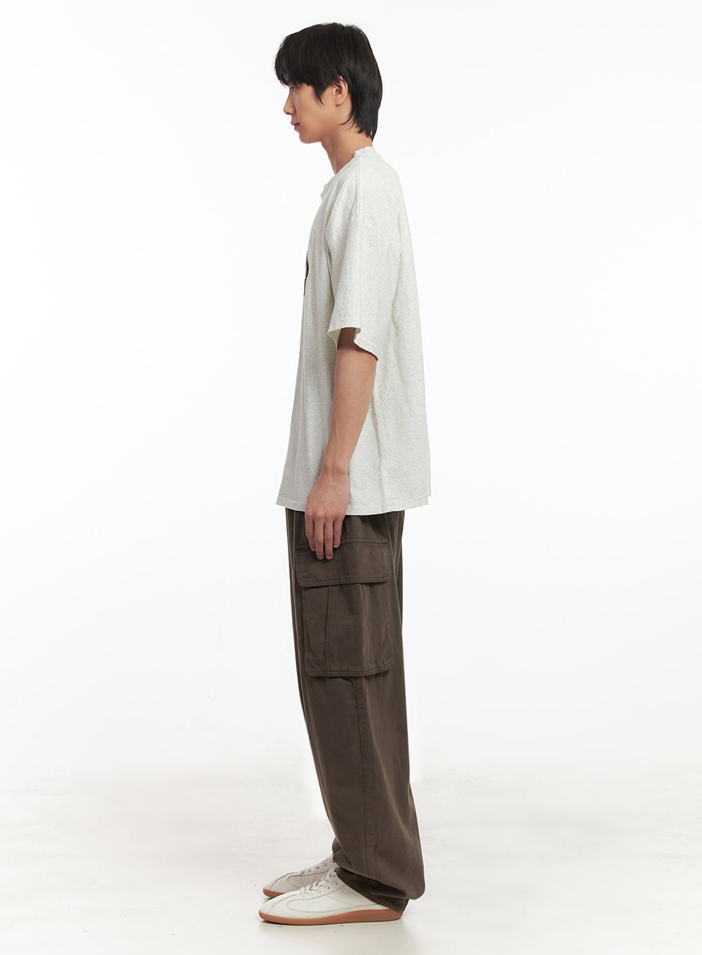 Men's Urban Graphic Oversize T-Shirt IA510