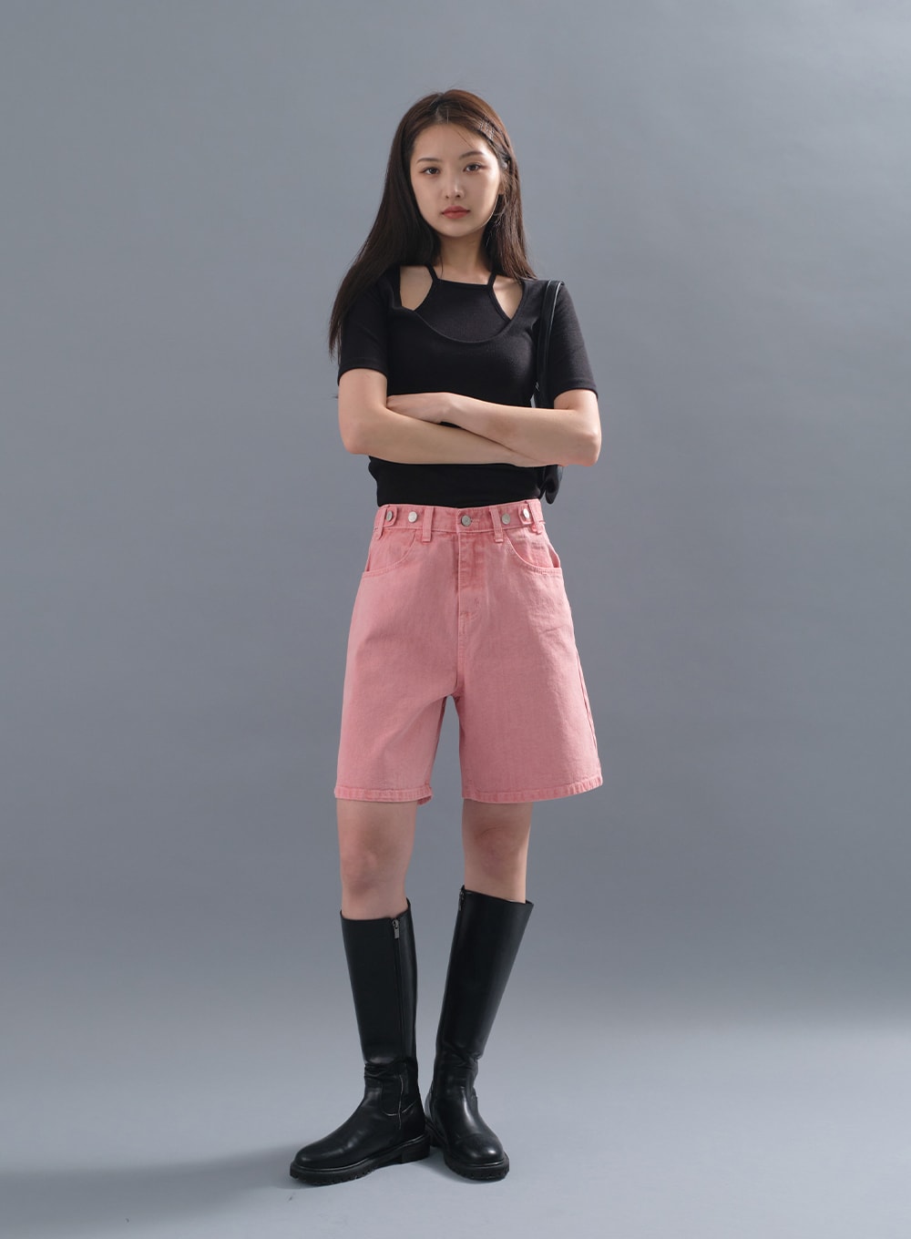 Linen Oversized Blazer Jacket CM12