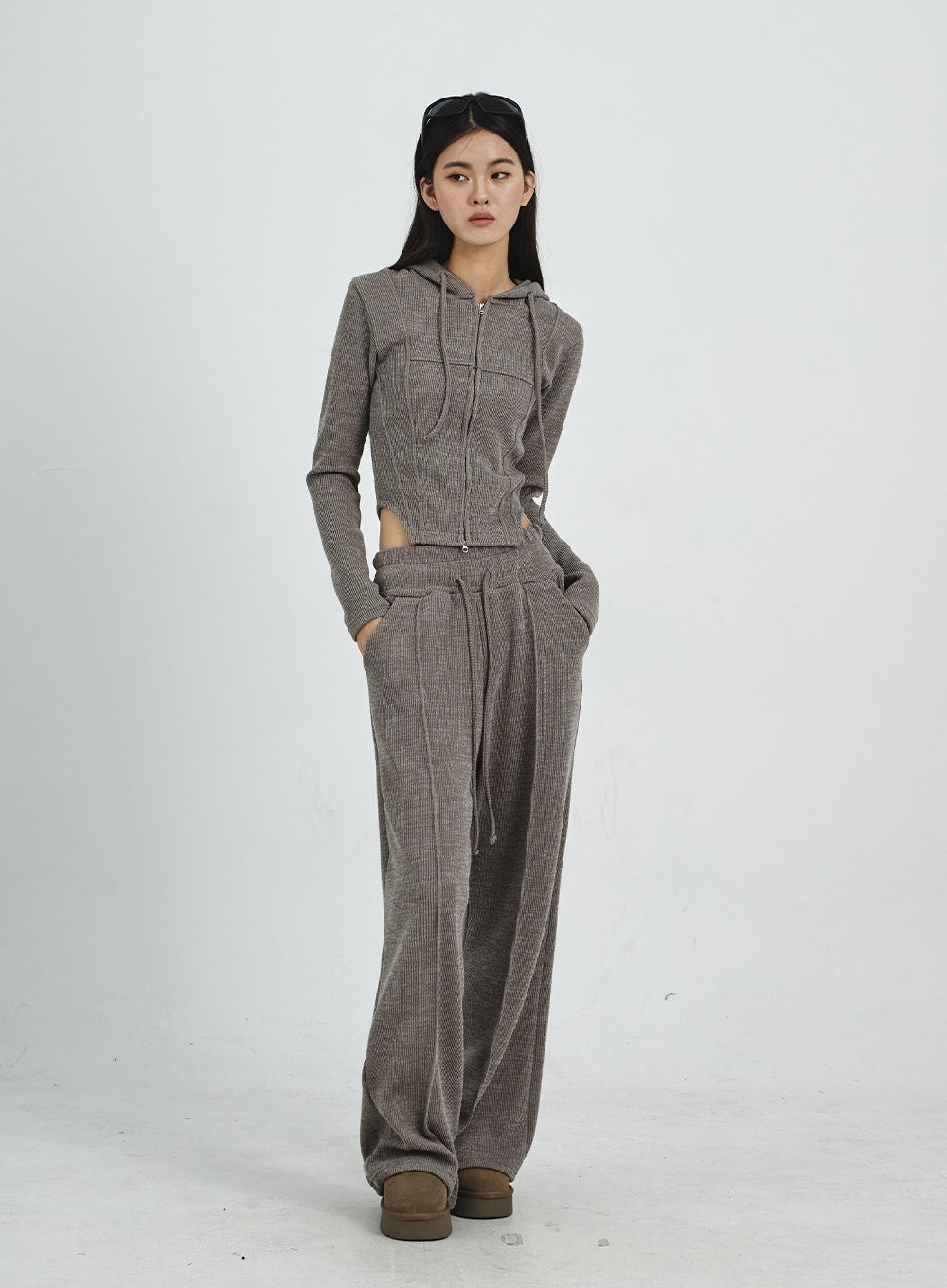 Wide Sweat Pants CD06